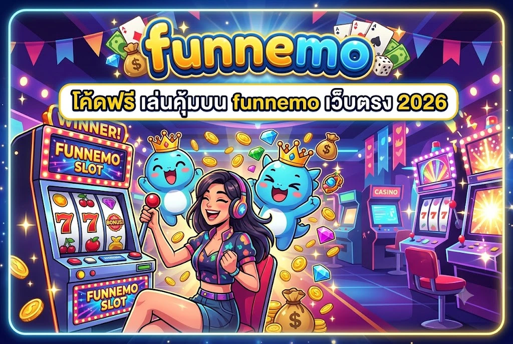 funnemo โค้ดฟรี เล่นคุ้มบน funnemo เว็บตรง 2026